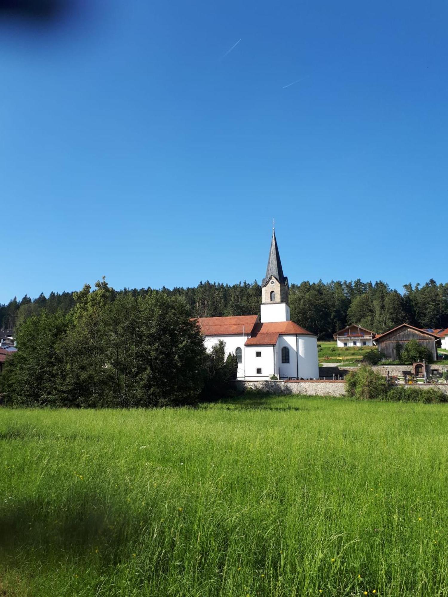 Ferienhaus Am Bach Achslach Esterno foto