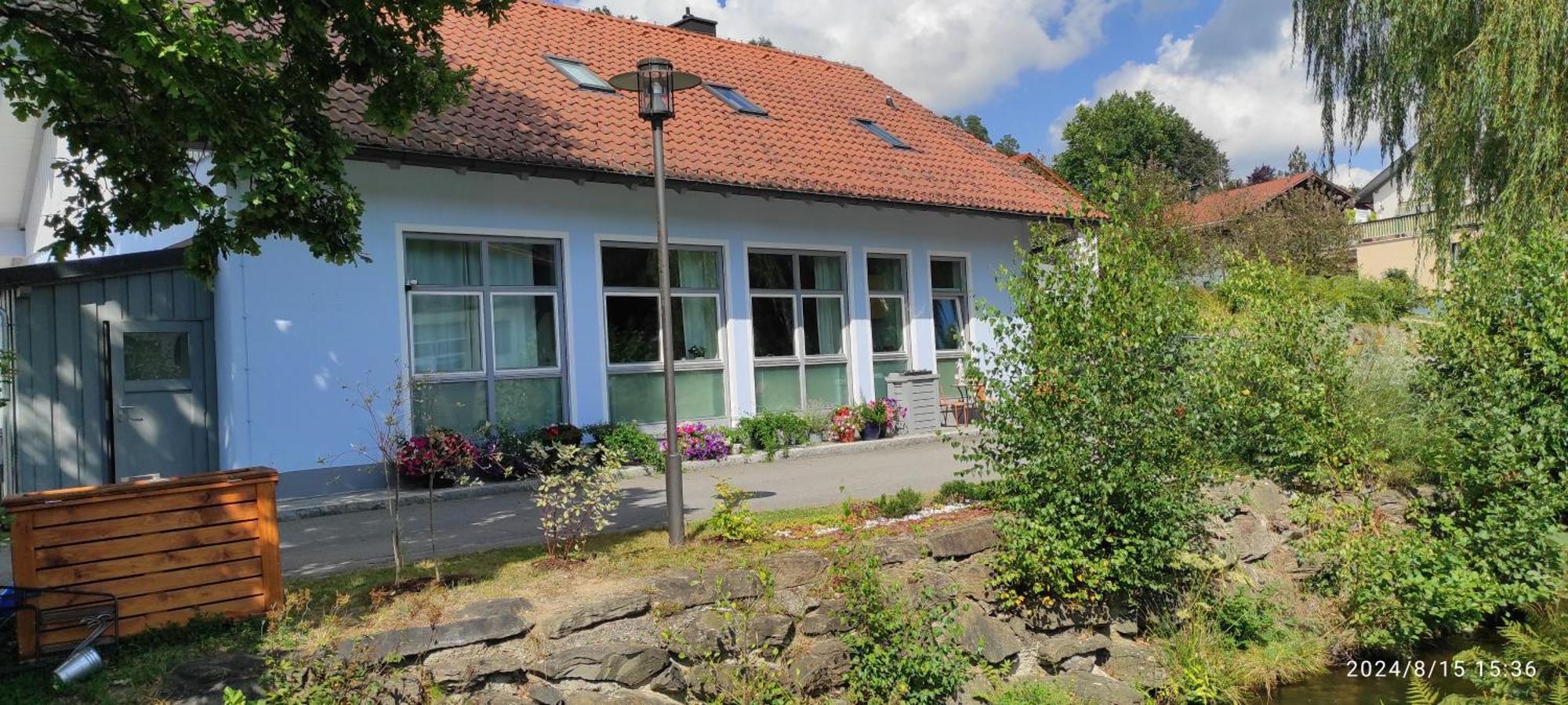 Ferienhaus Am Bach Achslach Esterno foto