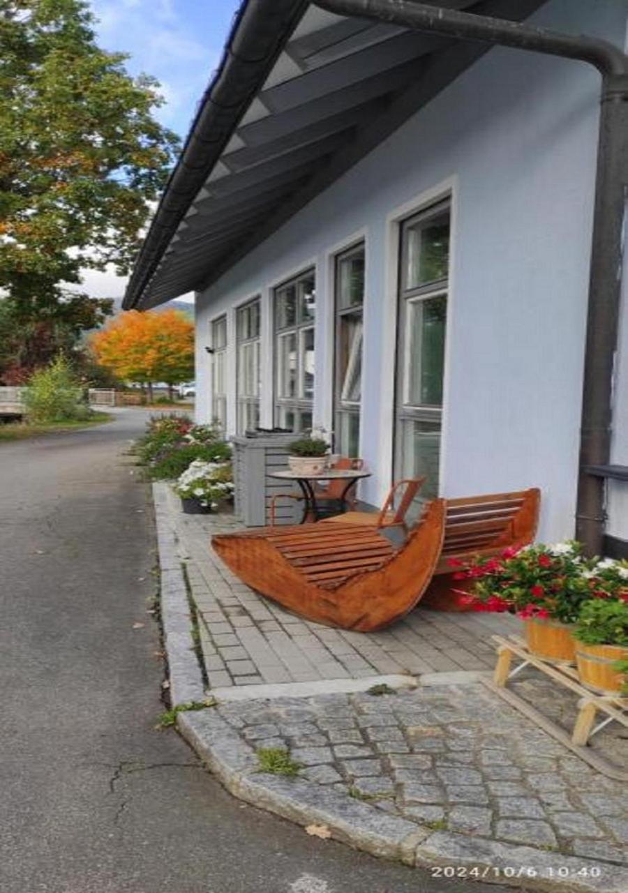 Ferienhaus Am Bach Achslach Esterno foto